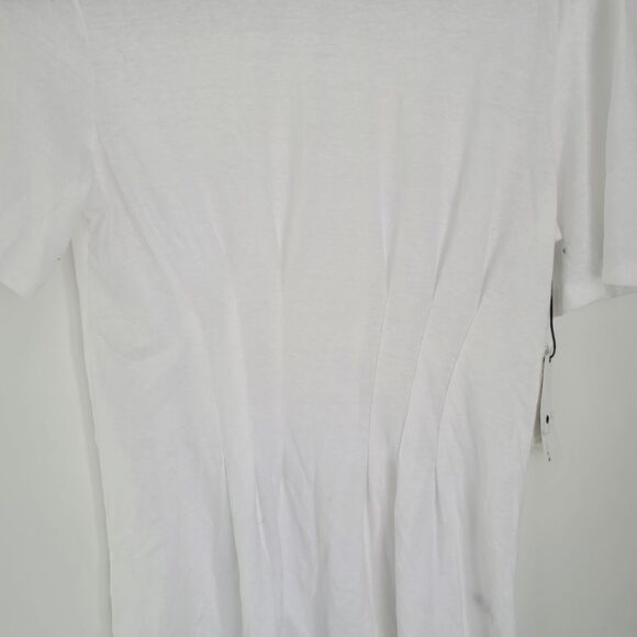 Treasure & bond white tee with gathered waist - Picture 5 of 11